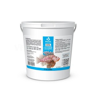 Соль PRIME для морских аквариумов ведро 21 кг фото PR-004211