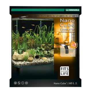 Аквариум кубик комплект NanoCube Complete+Style LED 60 литров DEN-5585 фото