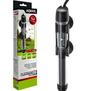 Обогреватель для аквариума Акваэль Platinium Heater 25Вт (10л-25л) AQ-121214 фото 