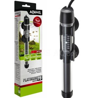 Обогреватель для аквариума Акваэль Platinium Heater 75Вт (35л-75л) AQ-121216 фото у