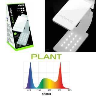 Светодиодный светильник для аквариума Акваэль LEDDY SMART LED 2 PLANT 6Вт белый AQ-114909 фото