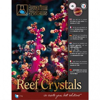 Соль Reef Crystals для морских аквариумов коробка 2 кг фото 